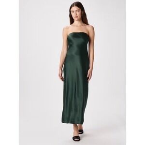 Reformation | Dresses | New Reformation Arden Halter Knit Ruched Maxi Dress  In Black Currant Brown | Poshmark